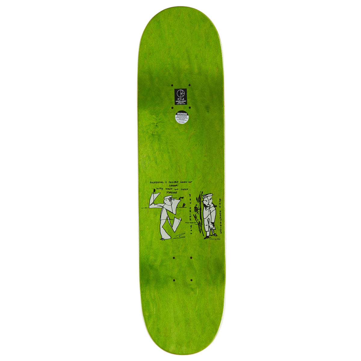 Polar Team Alv Sleep Forever Skateboard Complete - 8.25
