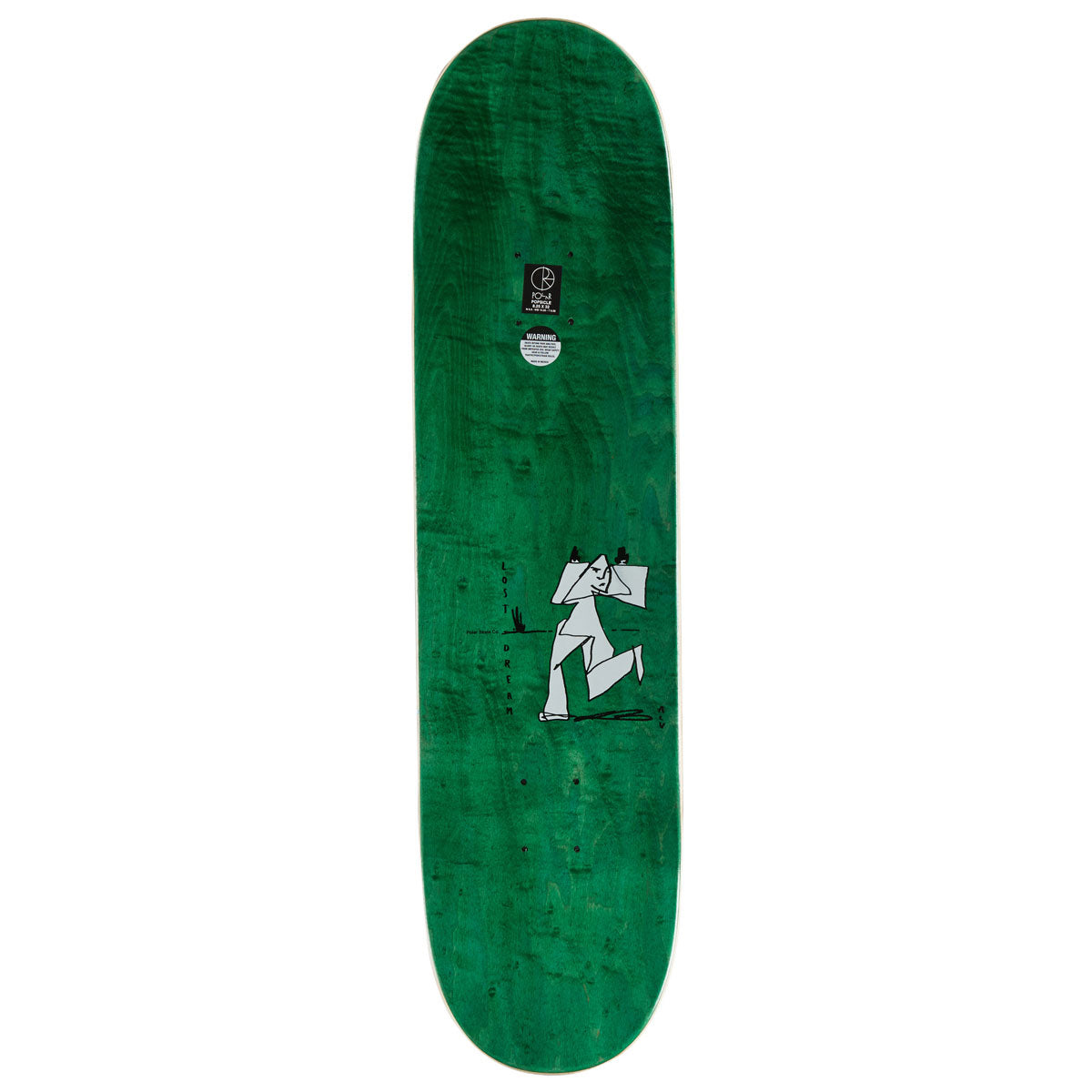 Polar Team Alv Freedom Skateboard Deck - 8.25