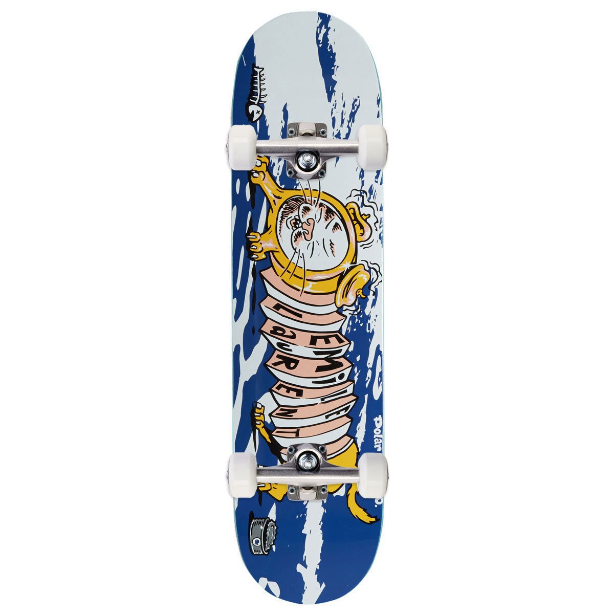 Polar Emile Laurent Accordion Dog Skateboard Complete - 7.875