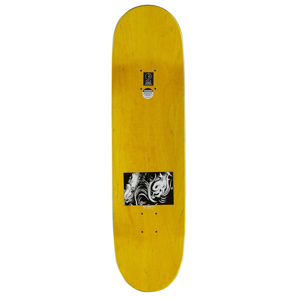 Polar Paul Grund Skulls II Skateboard Deck - 8.50