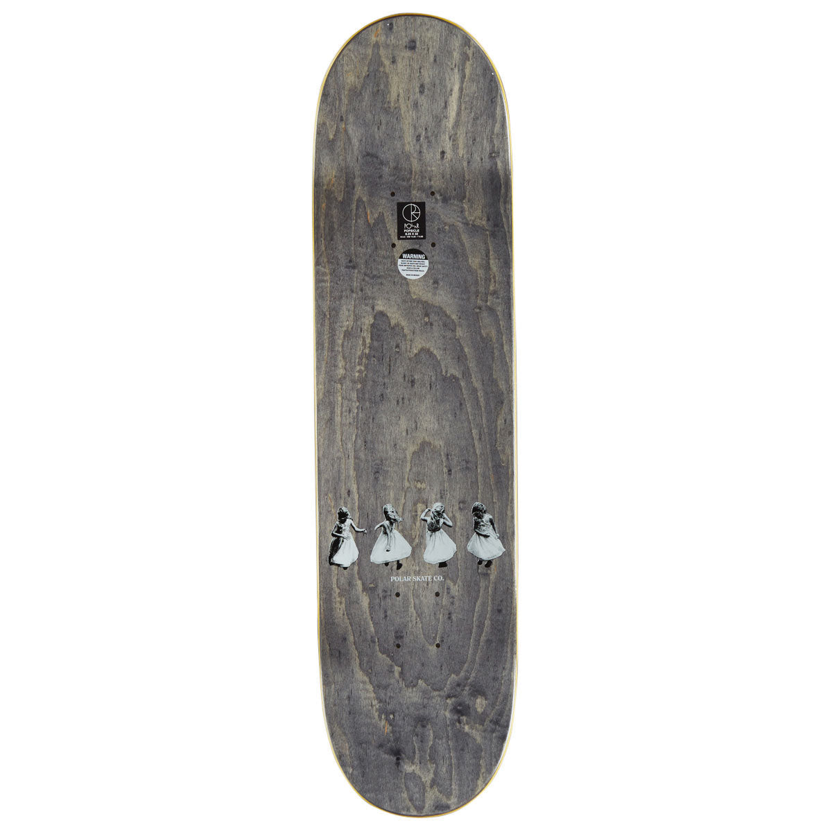 Polar Roman Gonzalez Kite Skateboard Deck - Yellow - 8.25