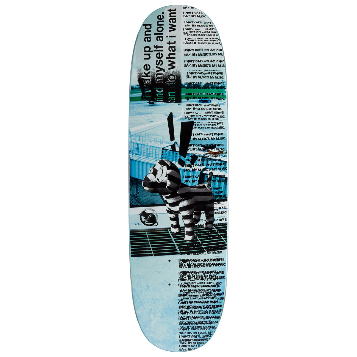 Polar Jamie Platt My Music Eyeball Shape Skateboard Deck - 8.85