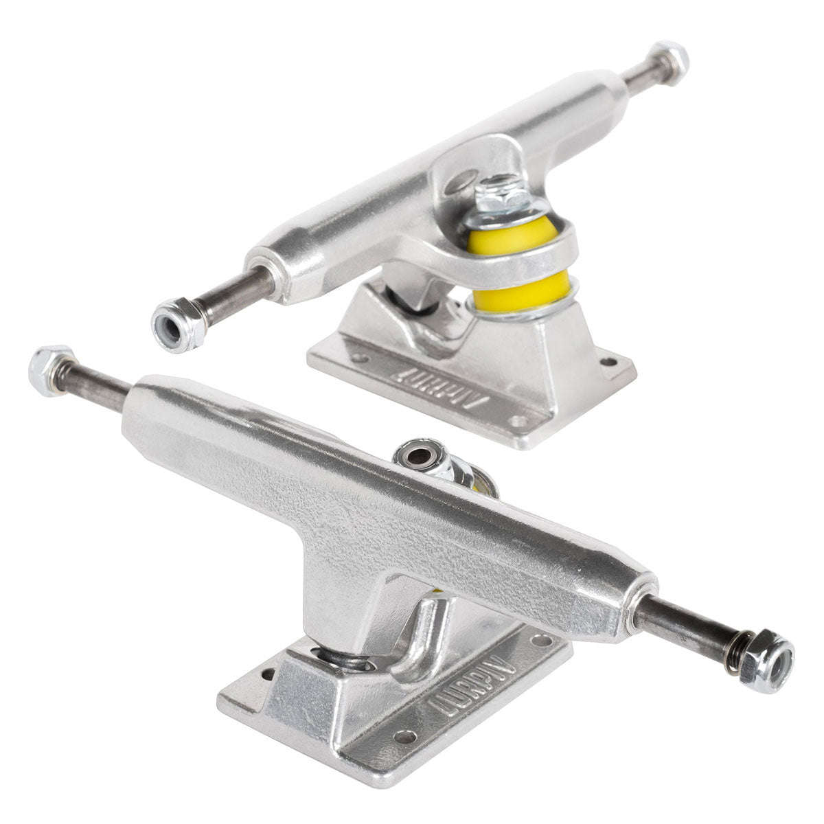 Lurpiv 3 Hollow Skateboard Trucks - Polished - 155mm image 3