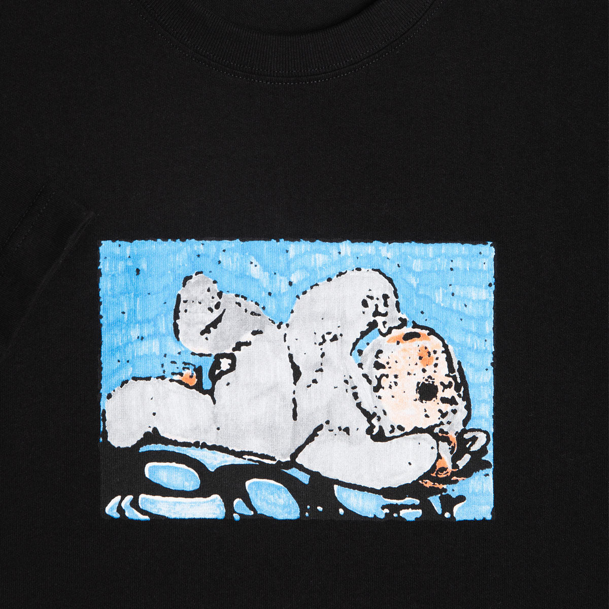 Polar Lazy Bunny T-Shirt - Black image 2