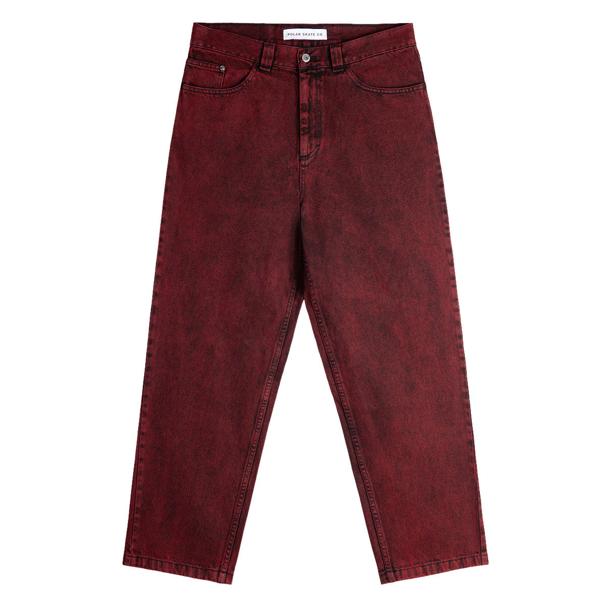 Polar 93! Denim Jeans - Red Black image 1