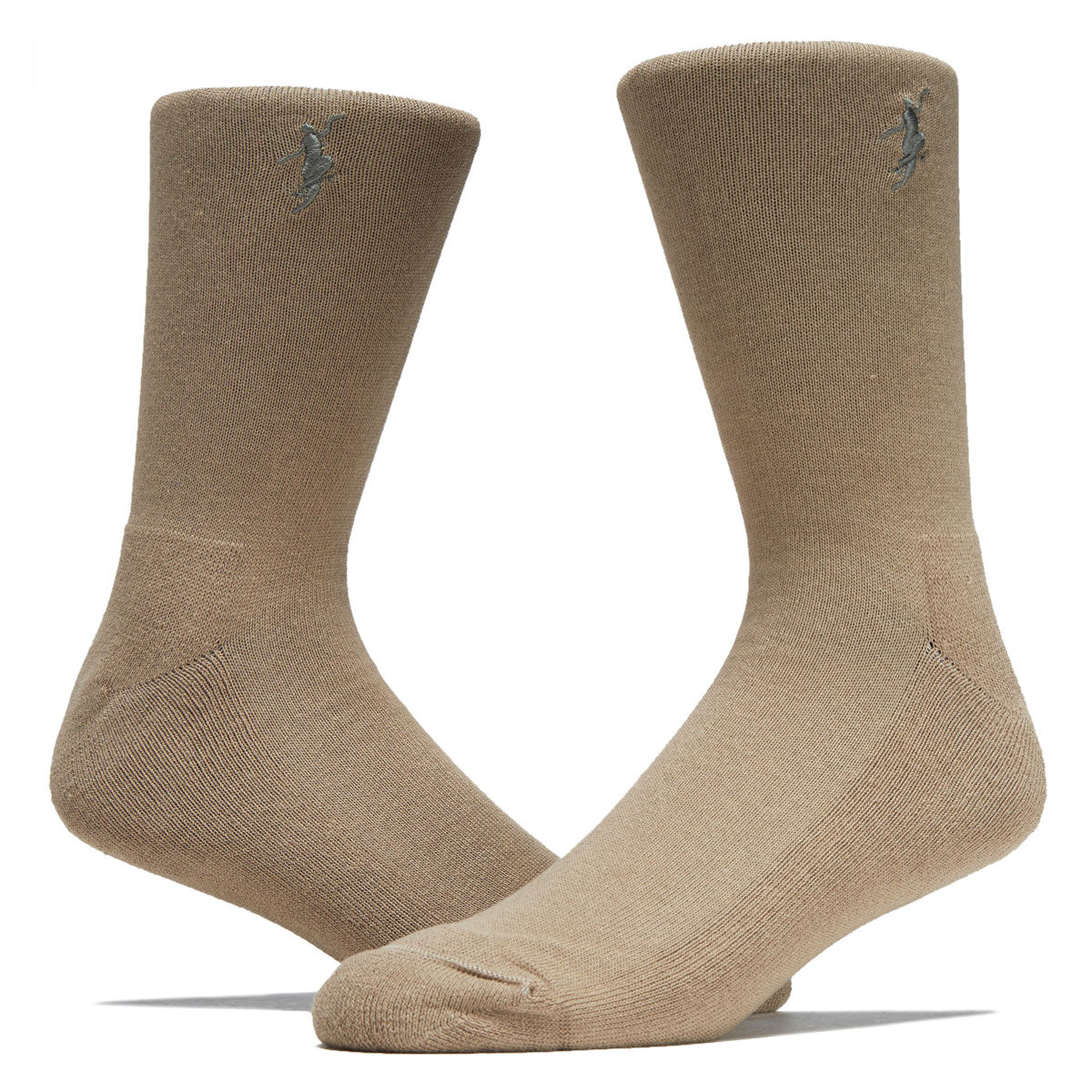 Polar No Complies Forever Business Socks - Beige/Olive image 2