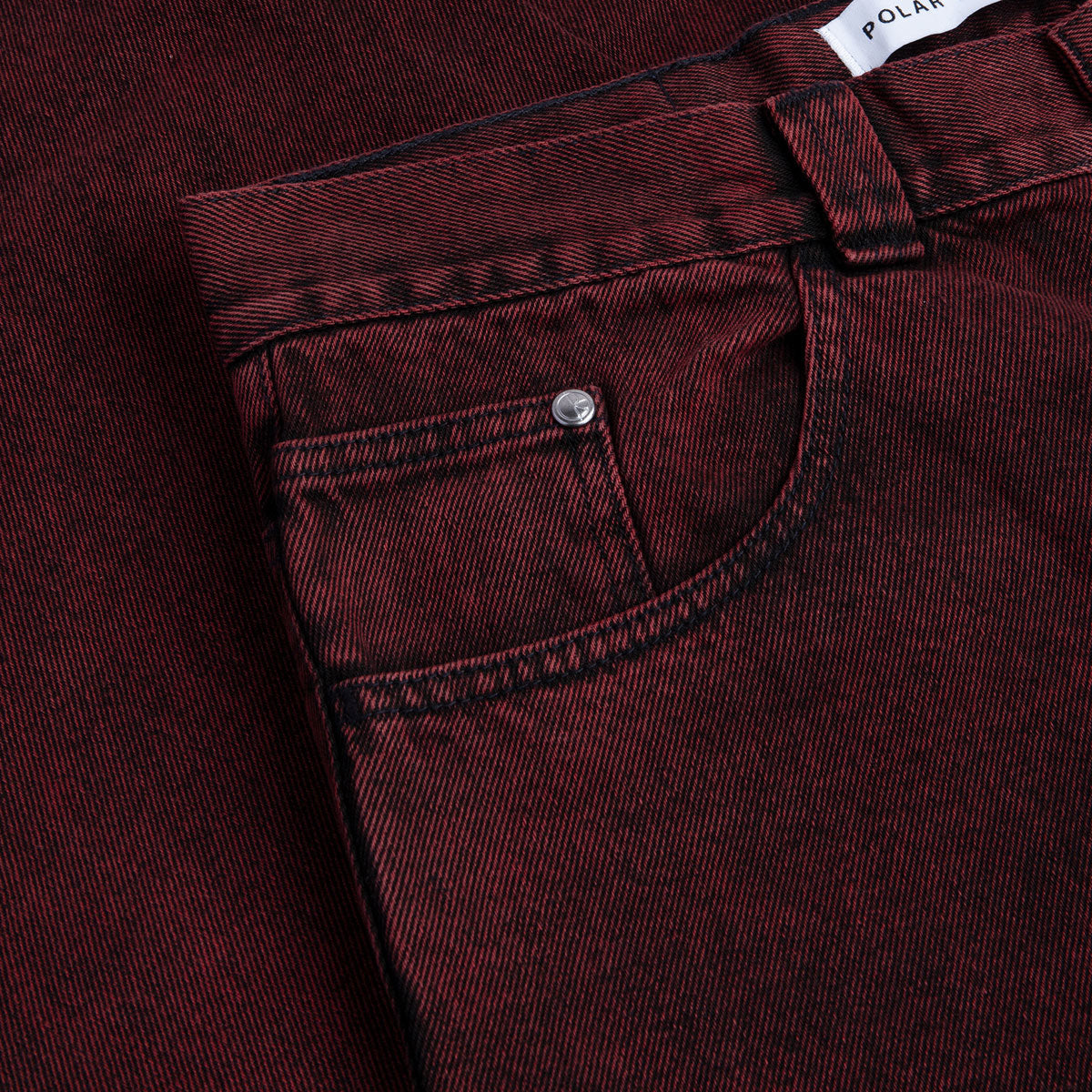 Polar Big Boy OG Jeans - Red Black image 3