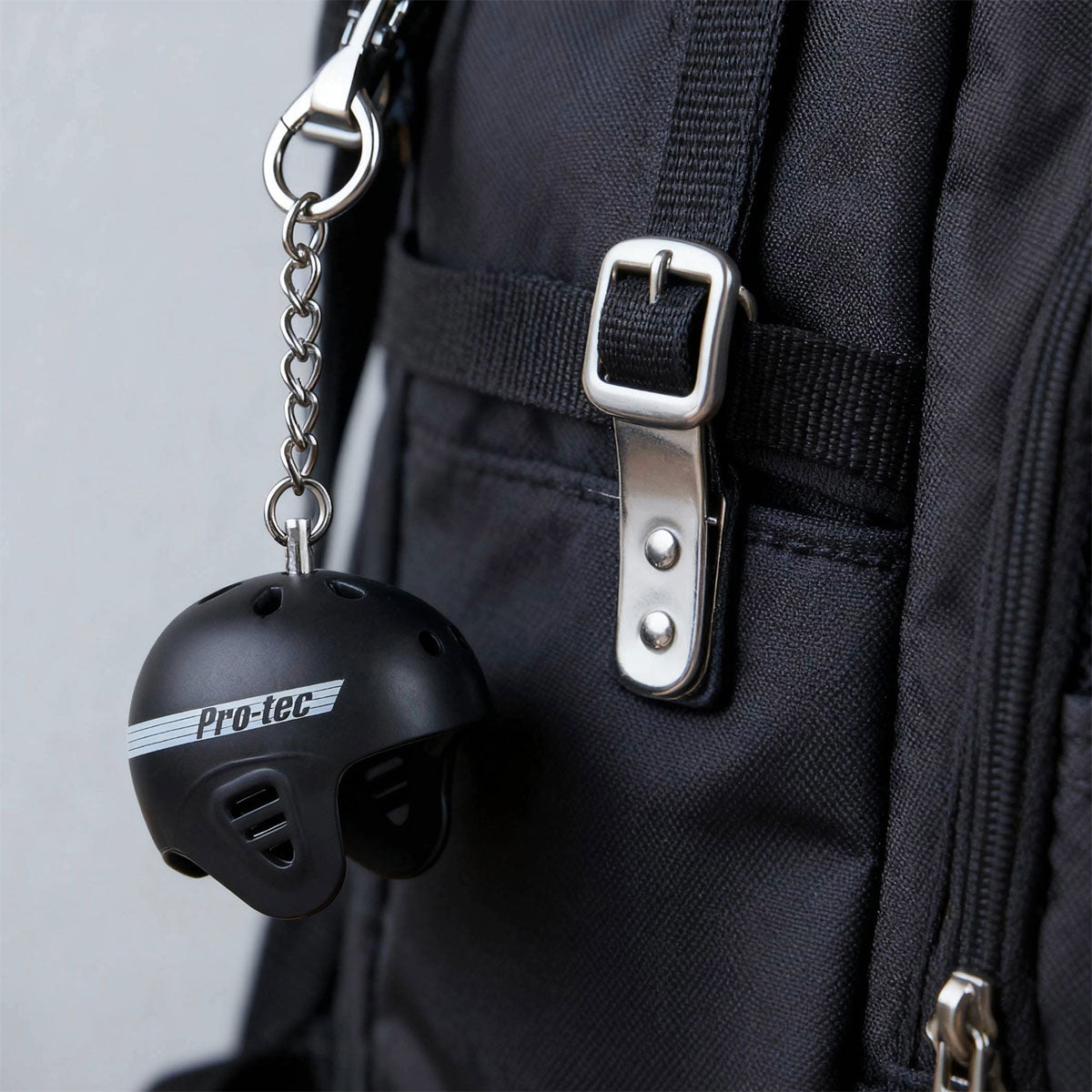 Pro-Tec Helmet Keychain - Black Matte image 2