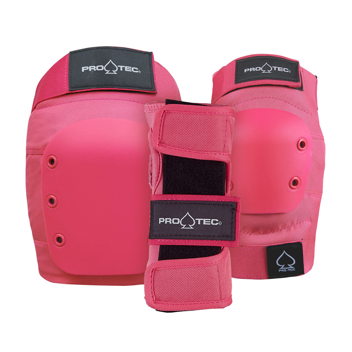 Pro-Tec JR 3 Pack Open Back Pads - Pink image 1