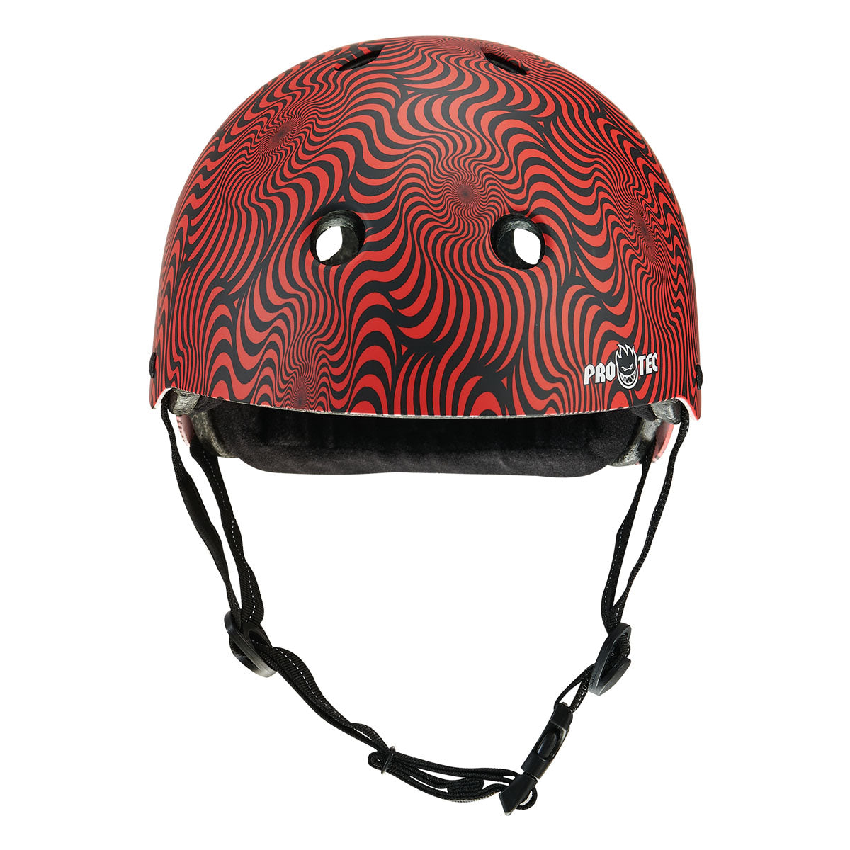 Pro-Tec x Spitfire Low Pro Helmet - Red Swirl image 3