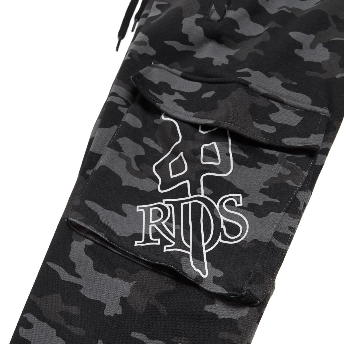 RDS OG Cargo Sweat Pants - Black Camo image 3