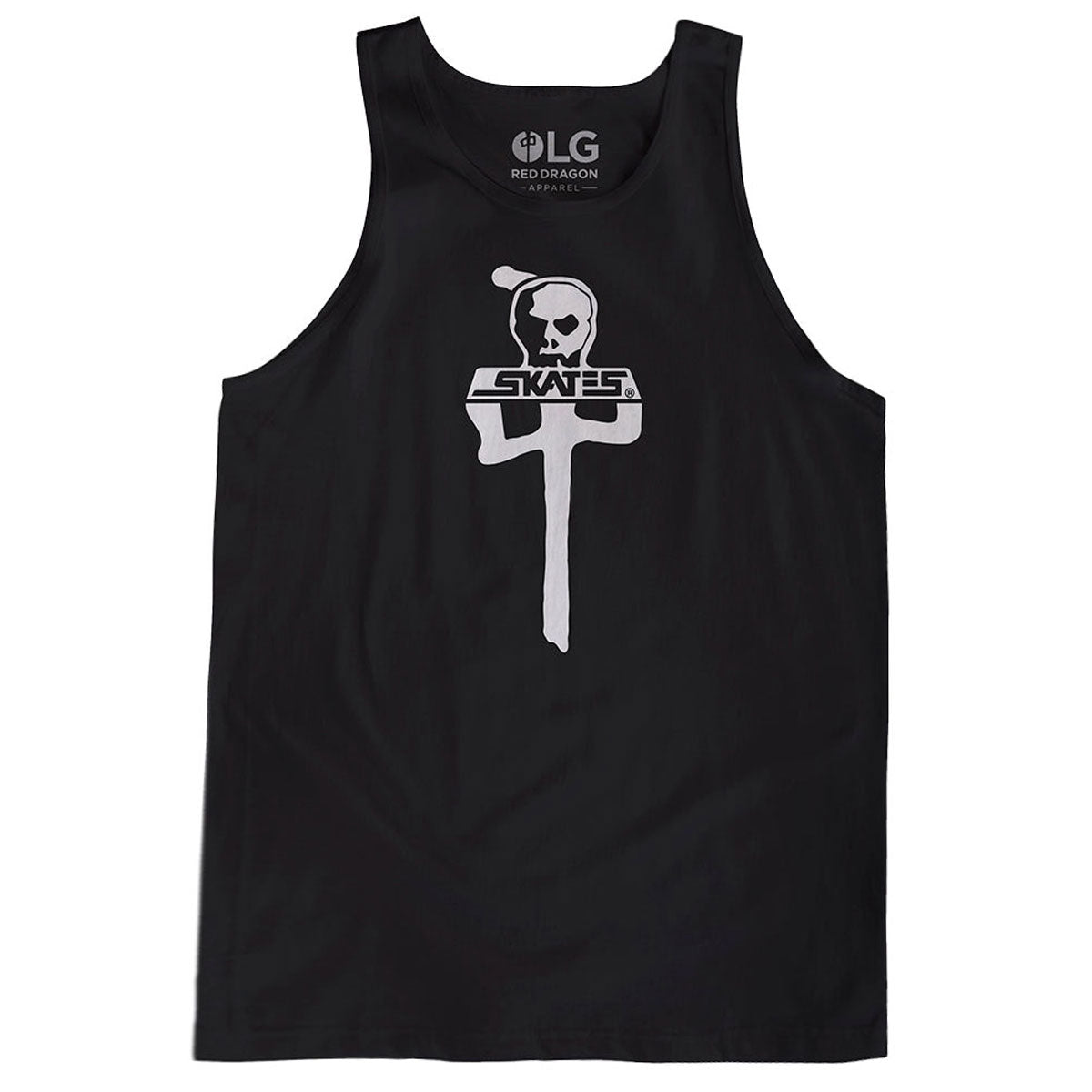 RDS x Skull Skates Tank Top - Black/White image 1