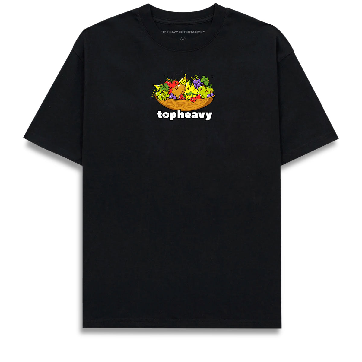 Top Heavy Rotten T-Shirt - Black image 1