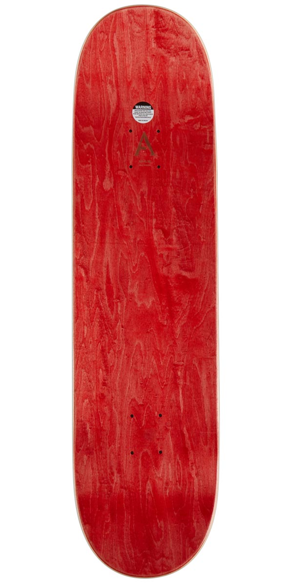 April AP OG Logo Skateboard Complete - Red - 8.25