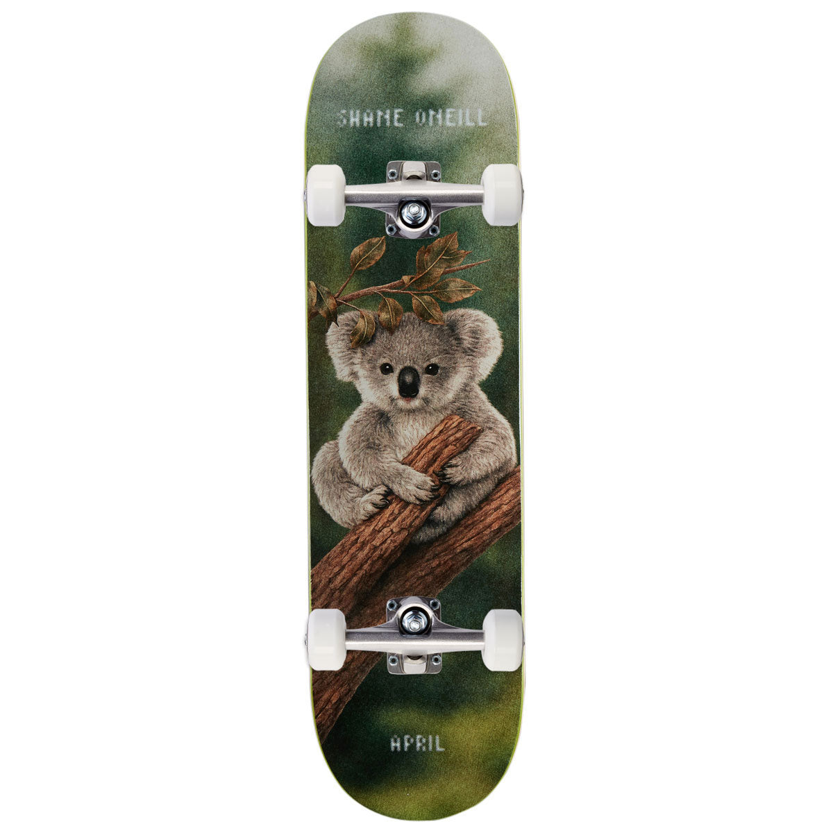 April Shane O'Neill Marsupial Skateboard Complete - 8.25