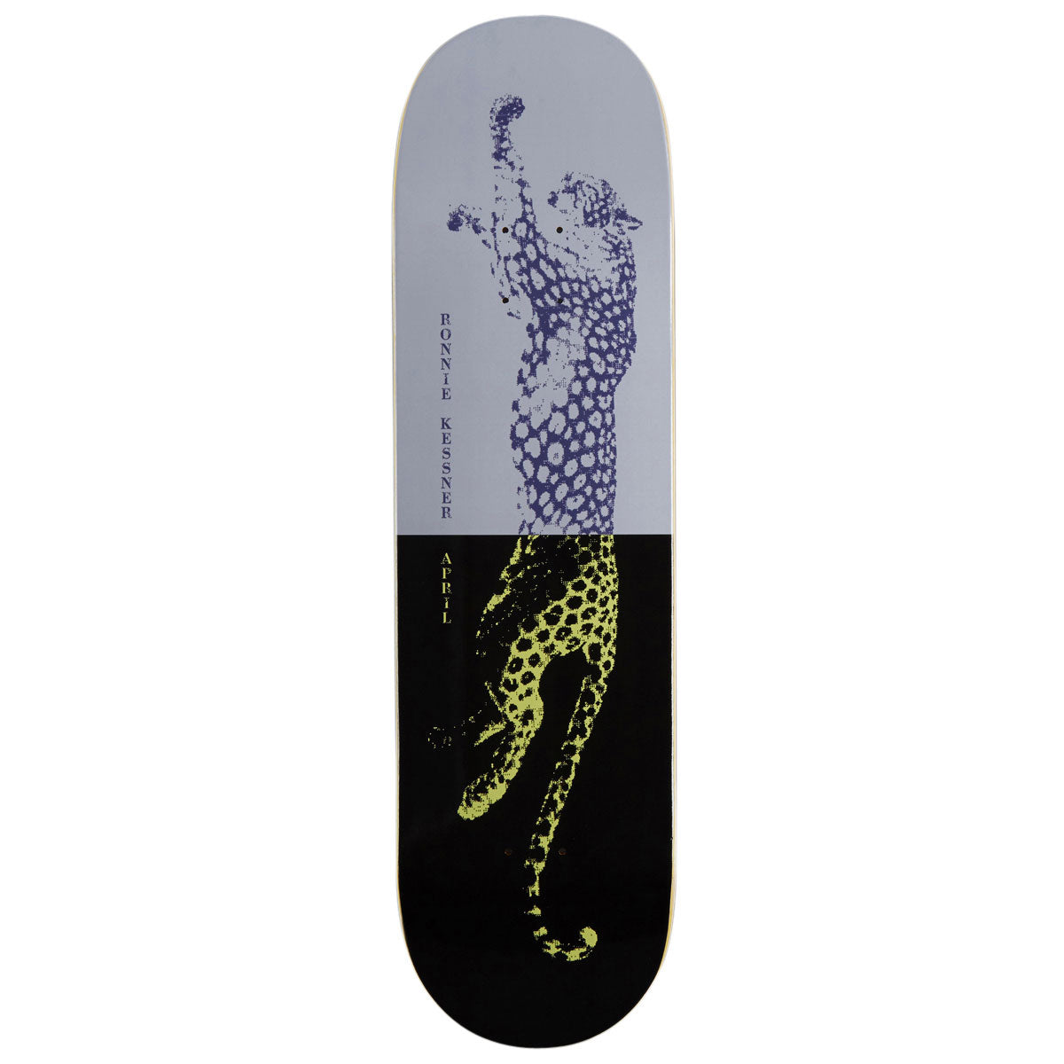 April Ronnie Kessner Two Tone Skateboard Deck - 8.50