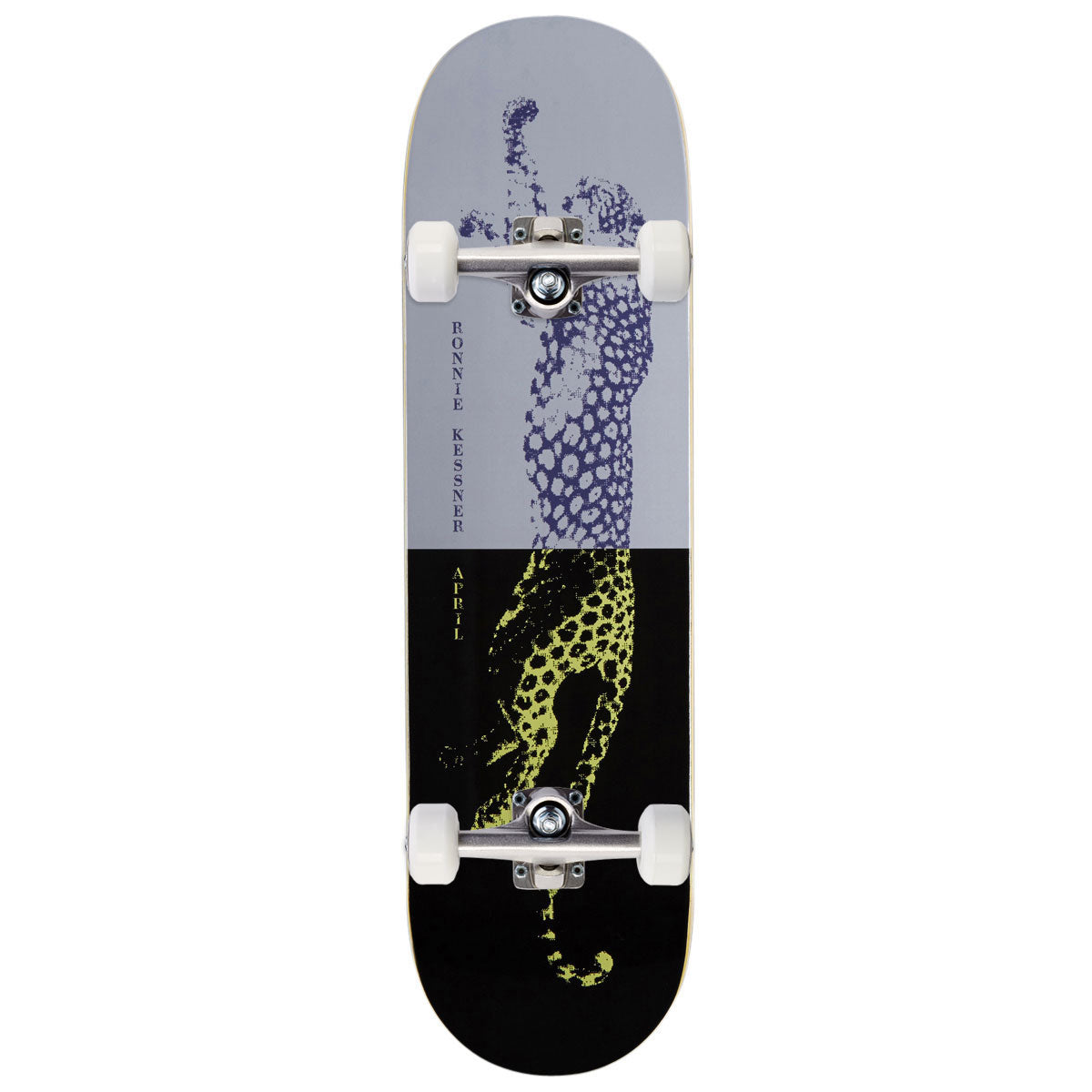 April Ronnie Kessner Two Tone Skateboard Complete - 8.50