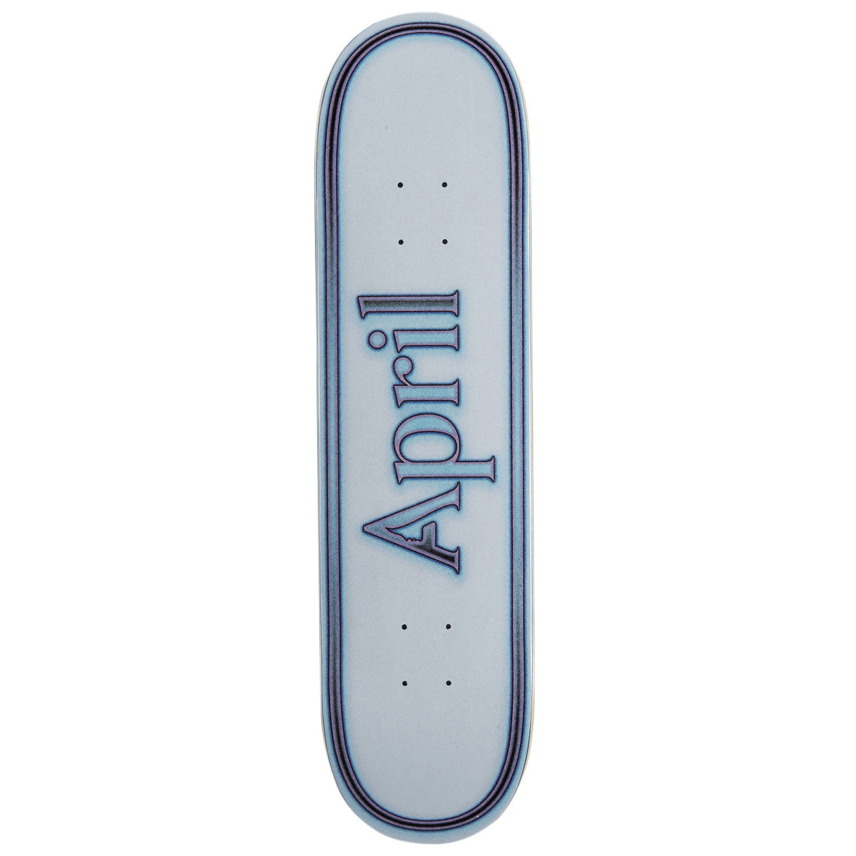 April OG Logo Skateboard Deck - Uni - 8.00