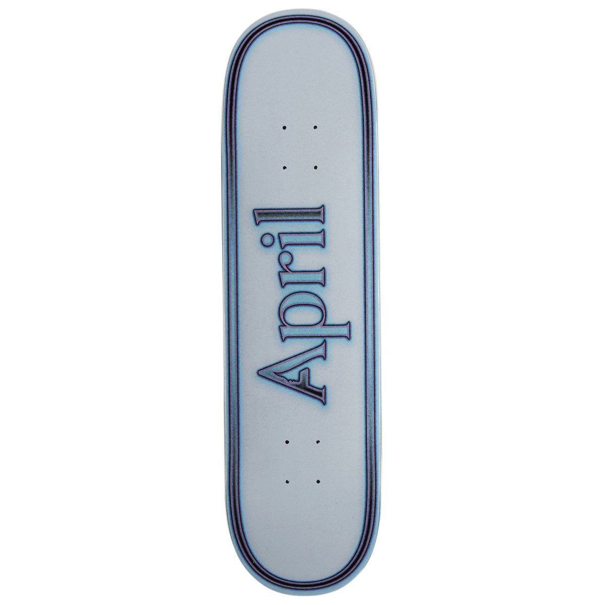 April OG Logo Skateboard Deck - Uni - 8.38