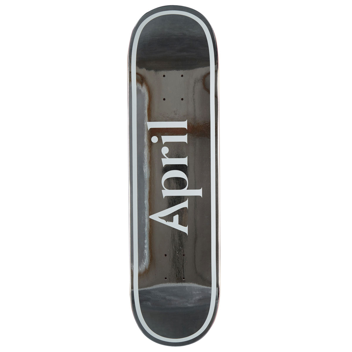 April OG Logo Skateboard Deck - Foil - 8.125