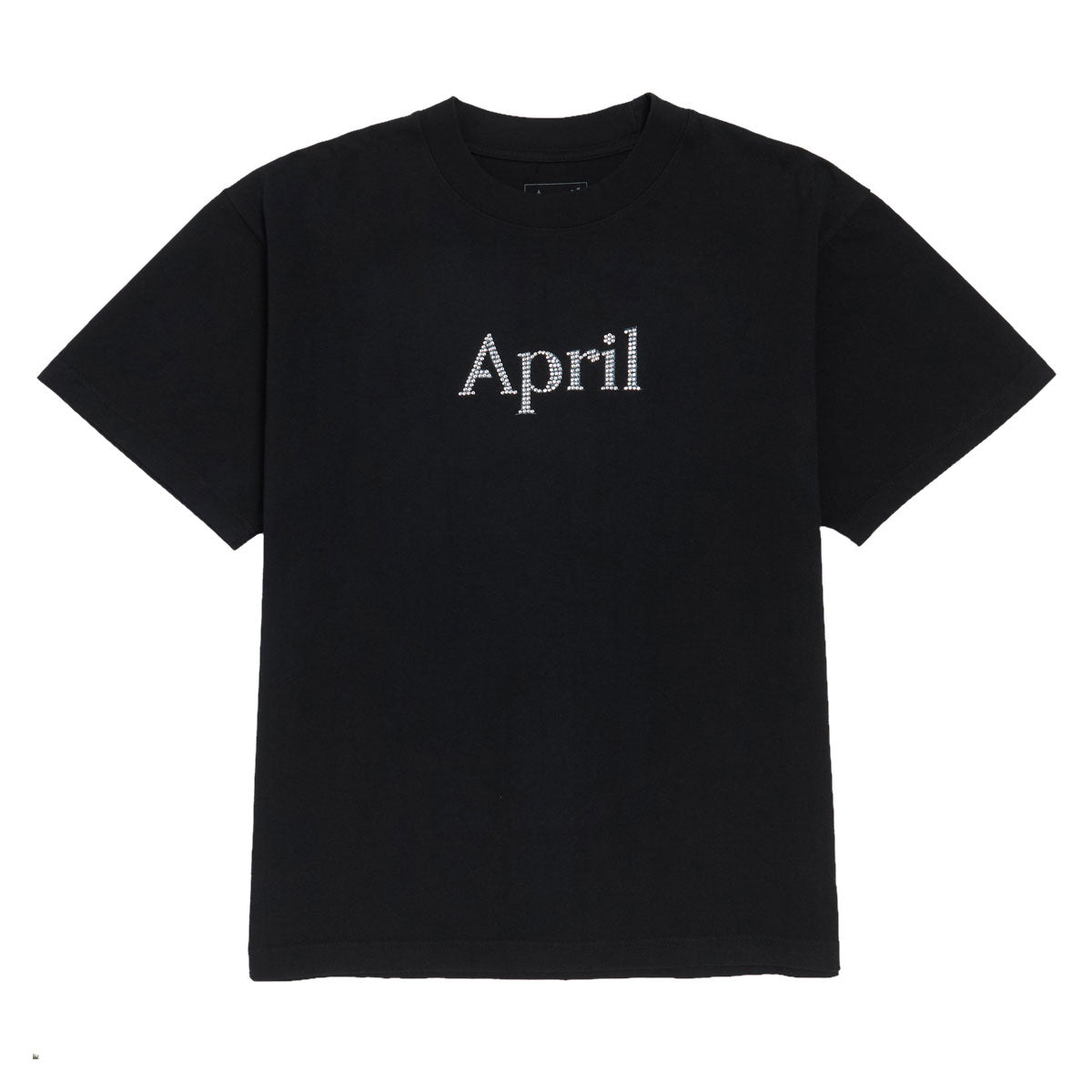 April Rhinestone T-Shirt - Slate image 1