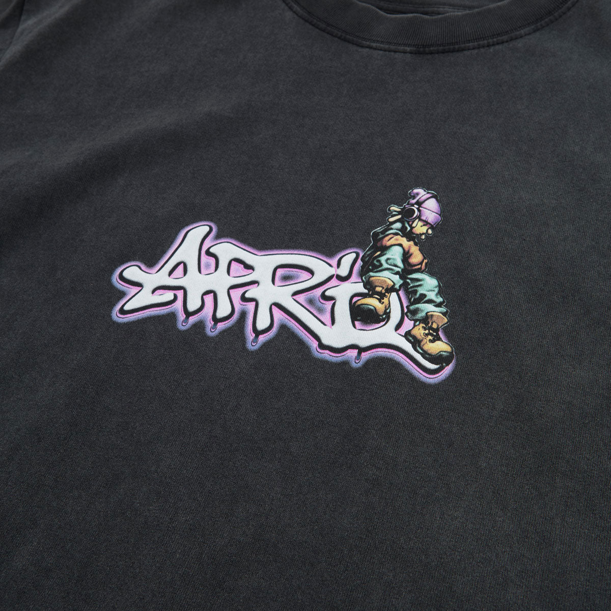 April Dude T-Shirt - Vintage Black image 2