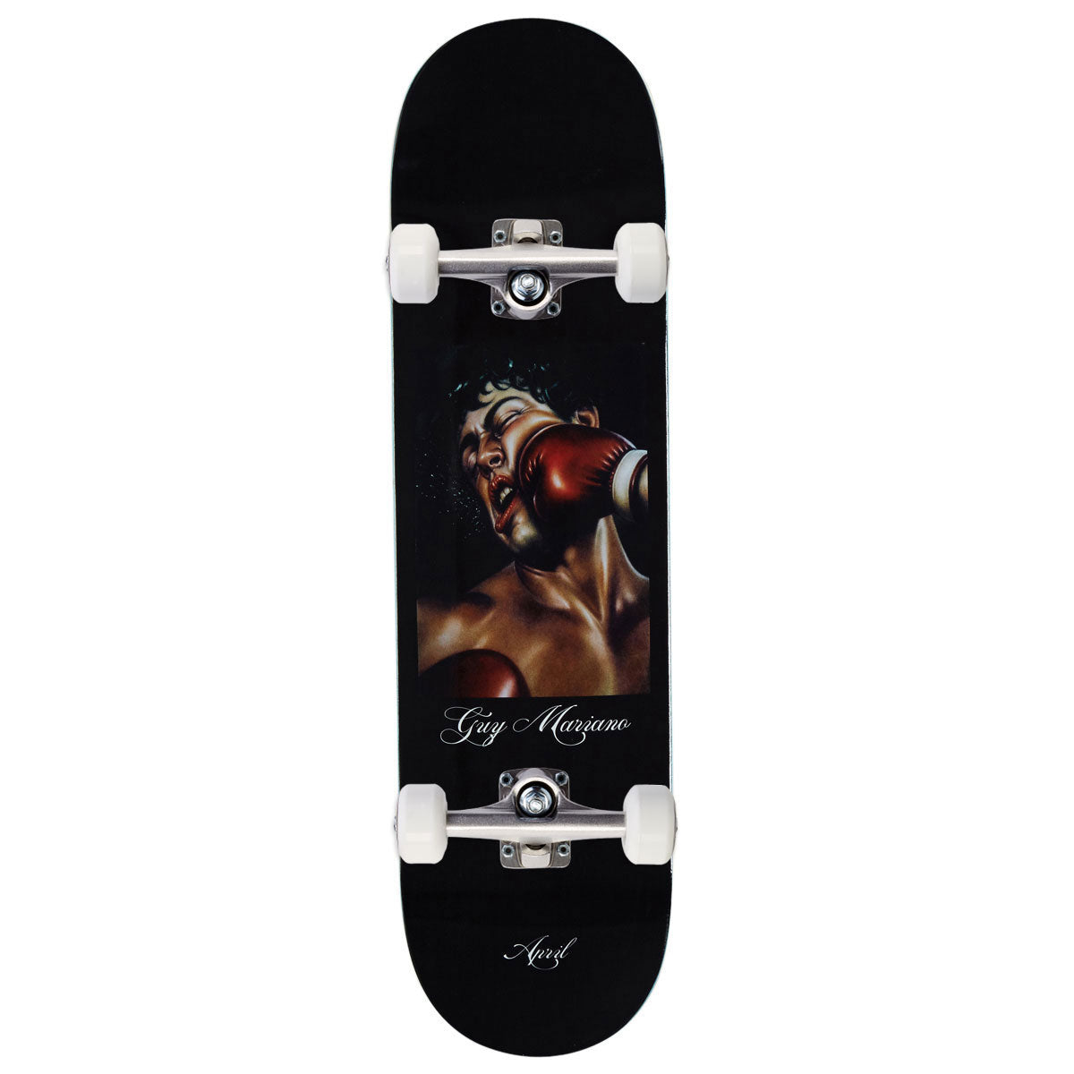 April Guy Mariano Knockout Skateboard Complete - 8.50