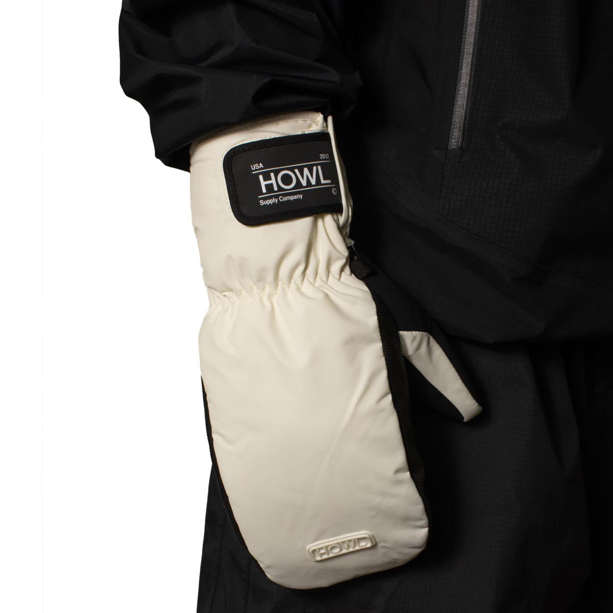 Howl Flyweight Mitt 2024 Snowboard Gloves - Marshmallow image 2