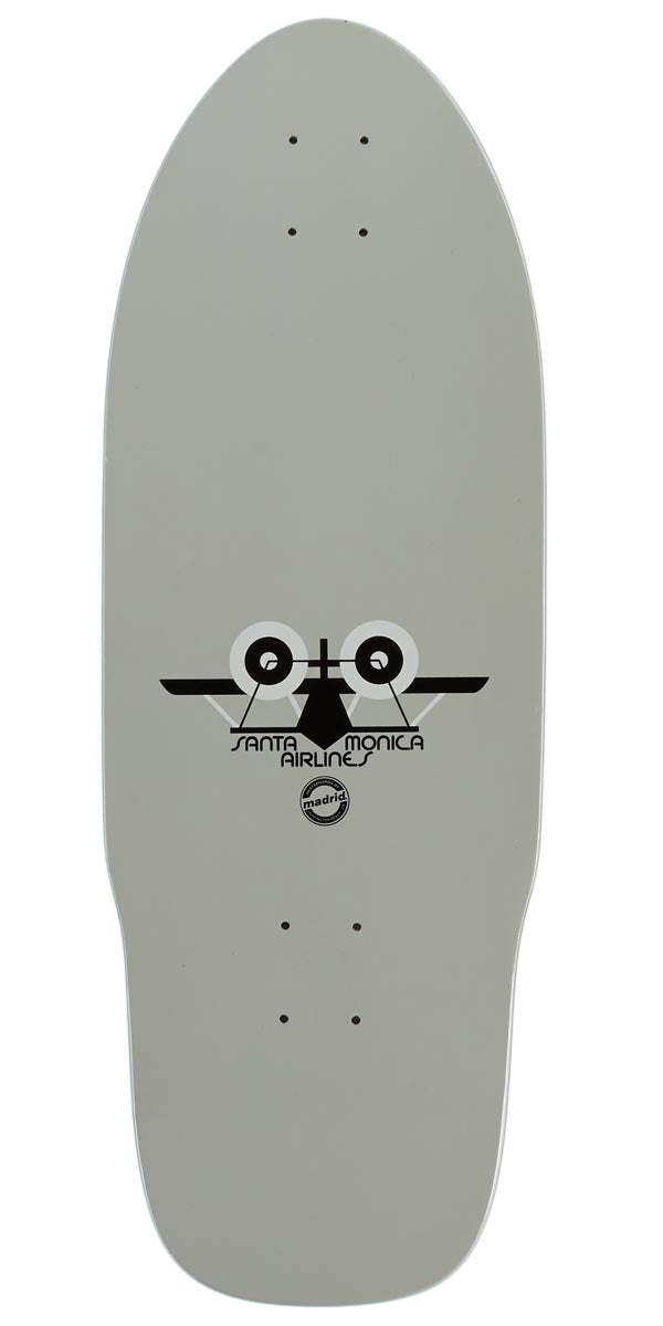 Santa Monica Airlines Natas 1st Edition Skateboard Deck - Silver - 10.00