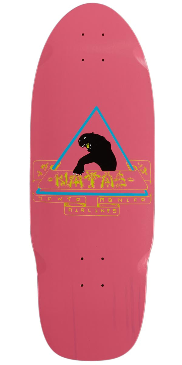 Santa Monica Airlines Natas 1st Edition Skateboard Deck - Pink - 10.00