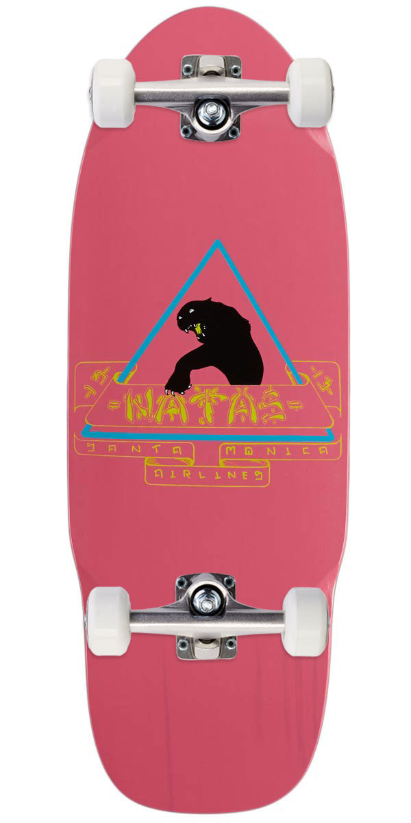 Santa Monica Airlines Natas 1st Edition Skateboard Complete - Pink - 10.00