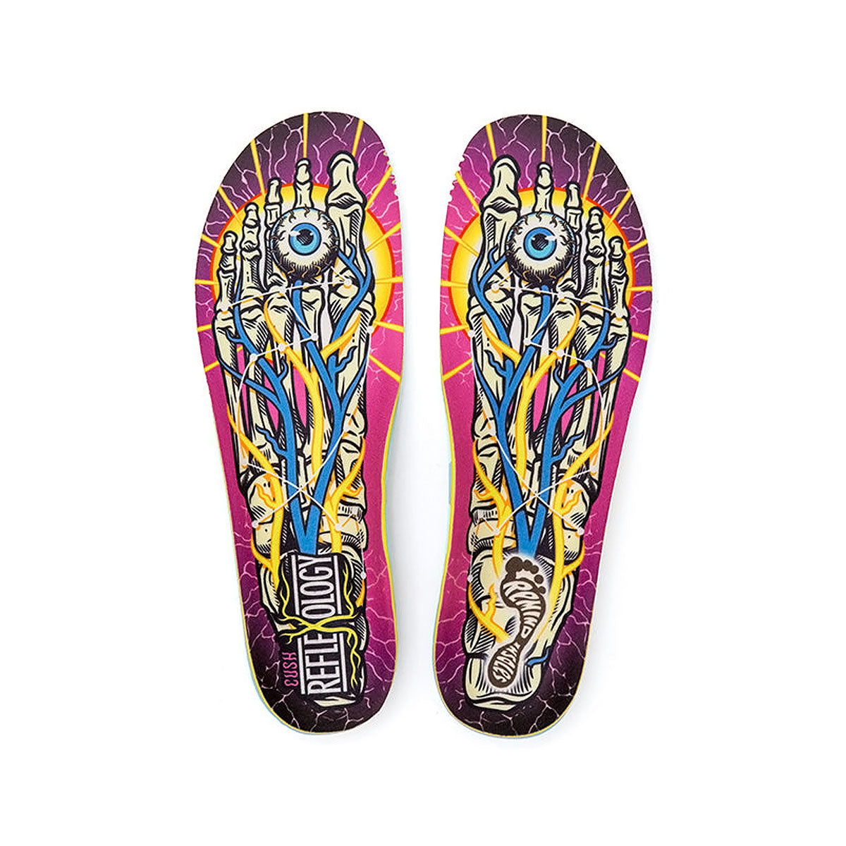 Remind Cush Impact Reflexology 5.5MM Mid-High Shoe Insole image 1
