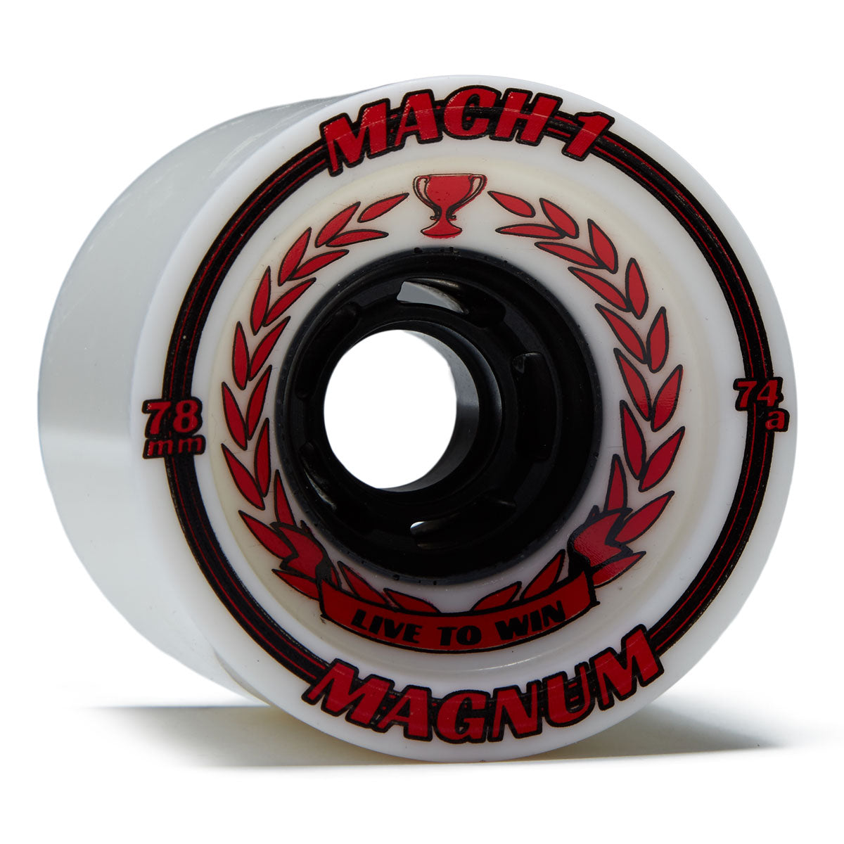 Venom Magnum Mach 1 Formula Cobra Core 74a Longboard Wheels - Red Print - 78mm image 1