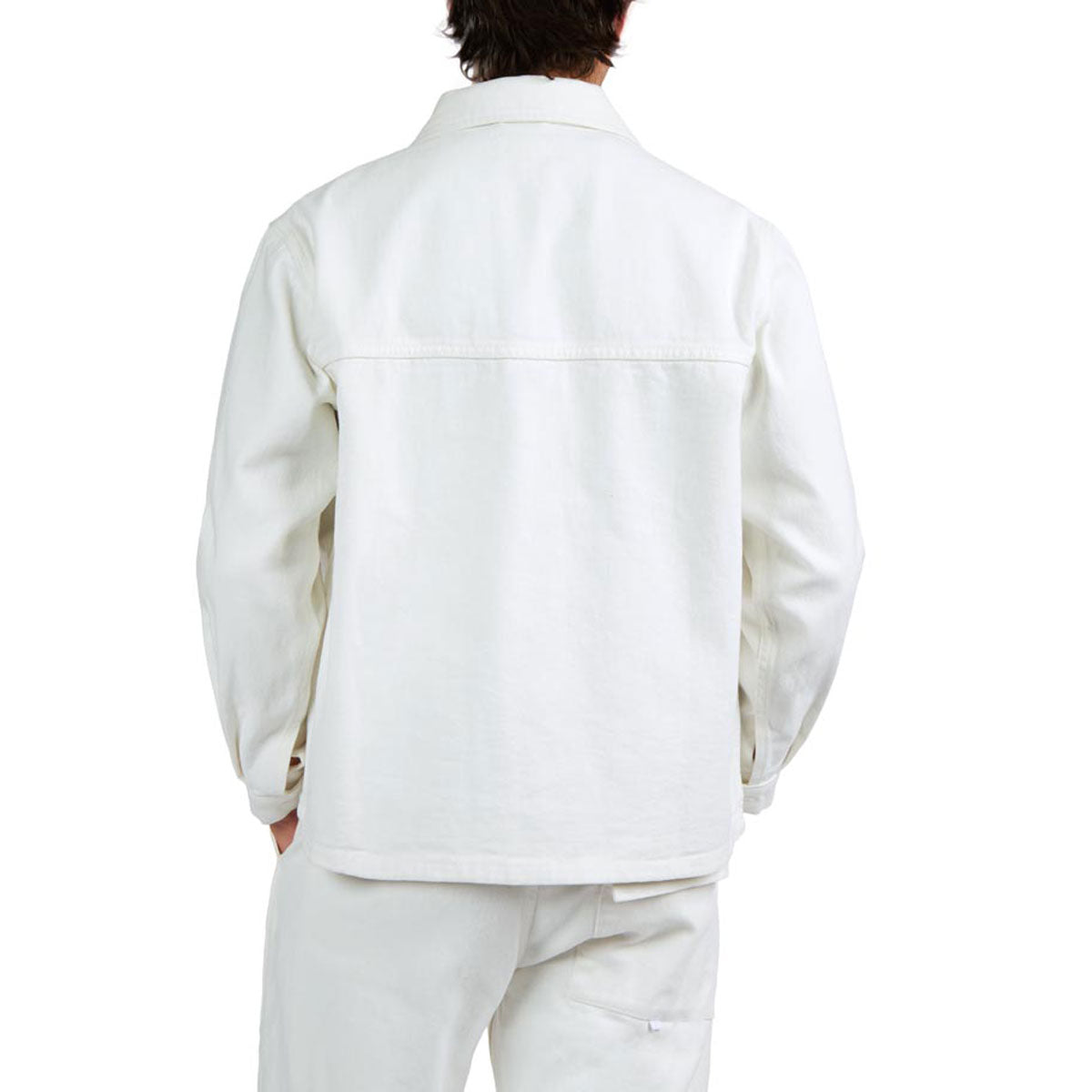 CCS French Cropped Chore Jacket - White image 5