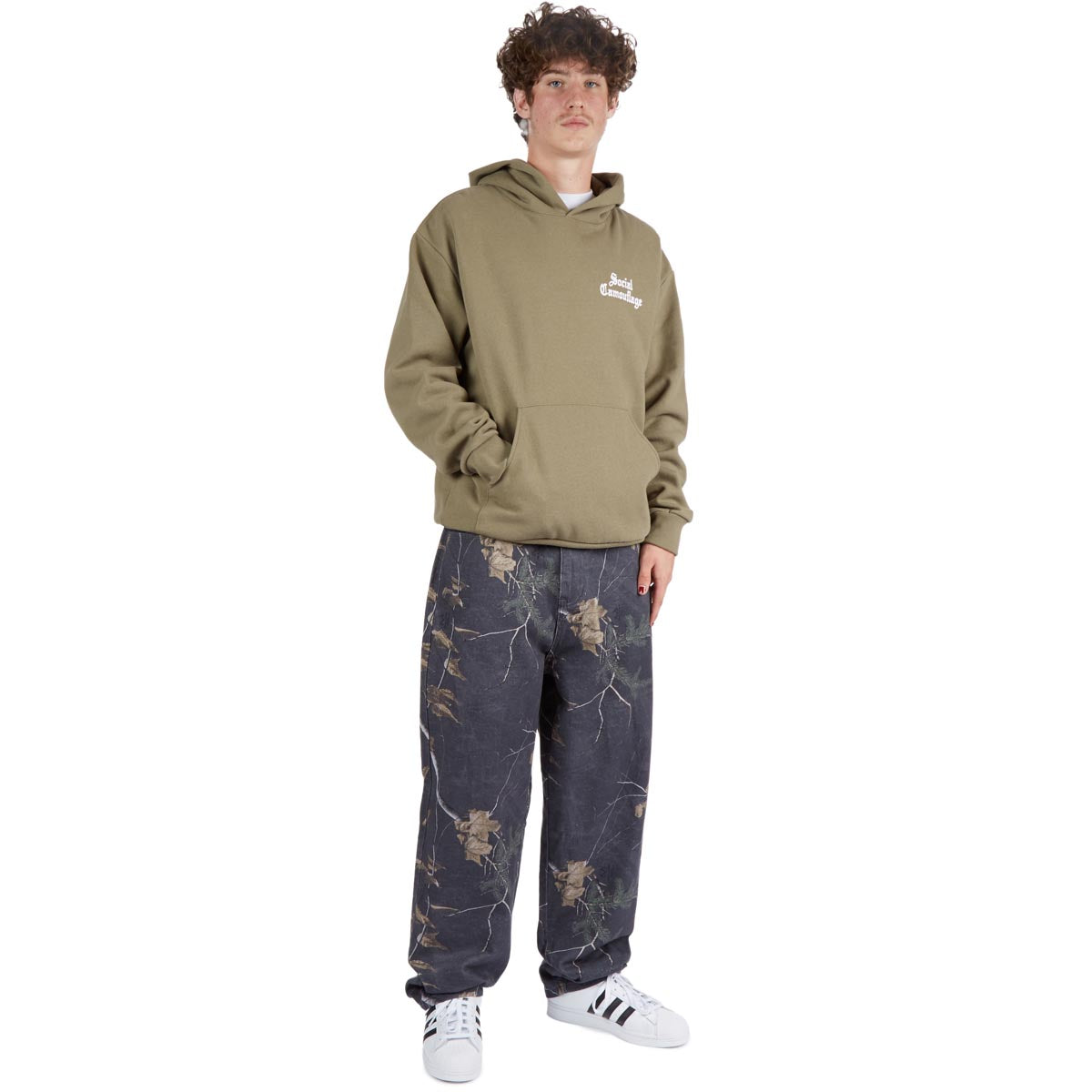 CCS Baggy Taper Denim Jeans - Realtree Faded Meteorite image 3