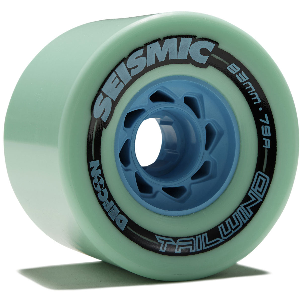 Seismic Tailwind 79a Longboard Wheels - Mint - 83mm image 1