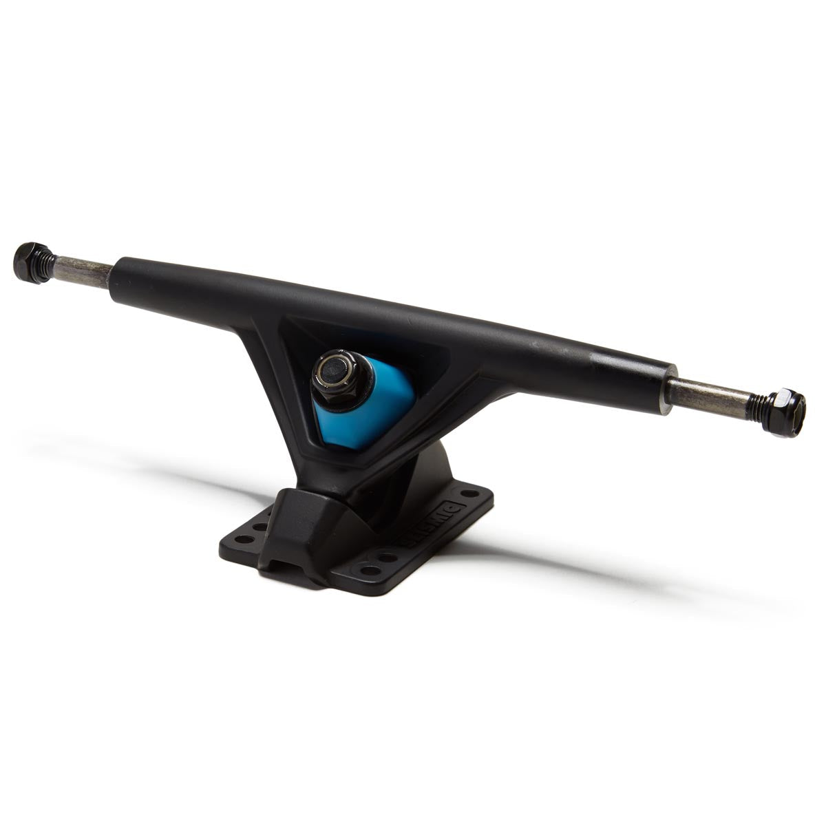 Seismic Aeon 45 Degree Longboard Trucks - Black/Black - 180mm image 1