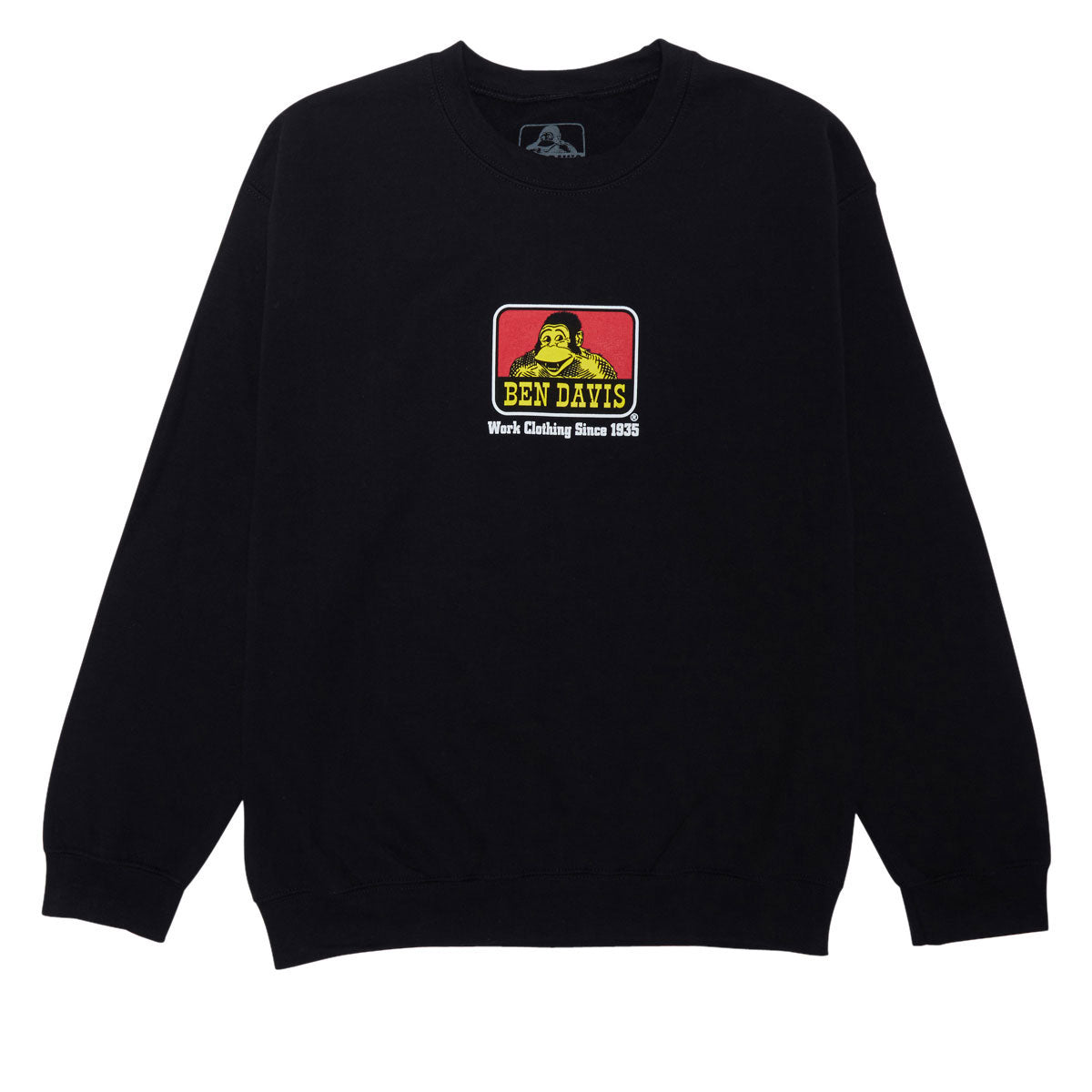 Ben Davis Crewneck Sweatshirt - Black image 1