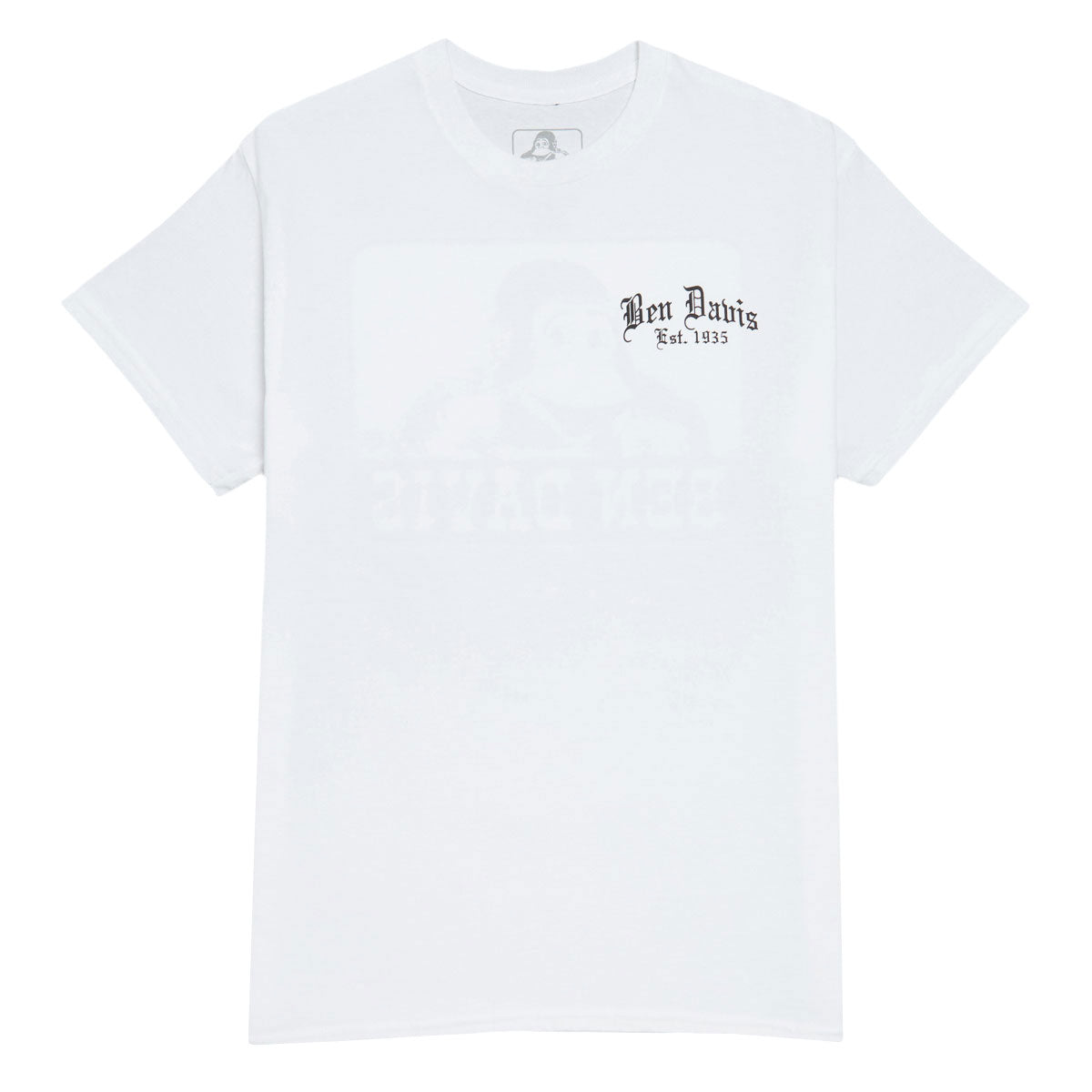 Ben Davis Paisley Logo T-Shirt - White image 2