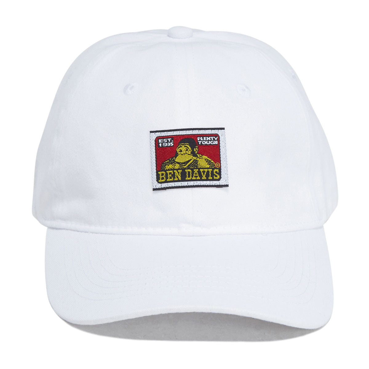 Ben Davis Unstructured Ball Hat - White image 5