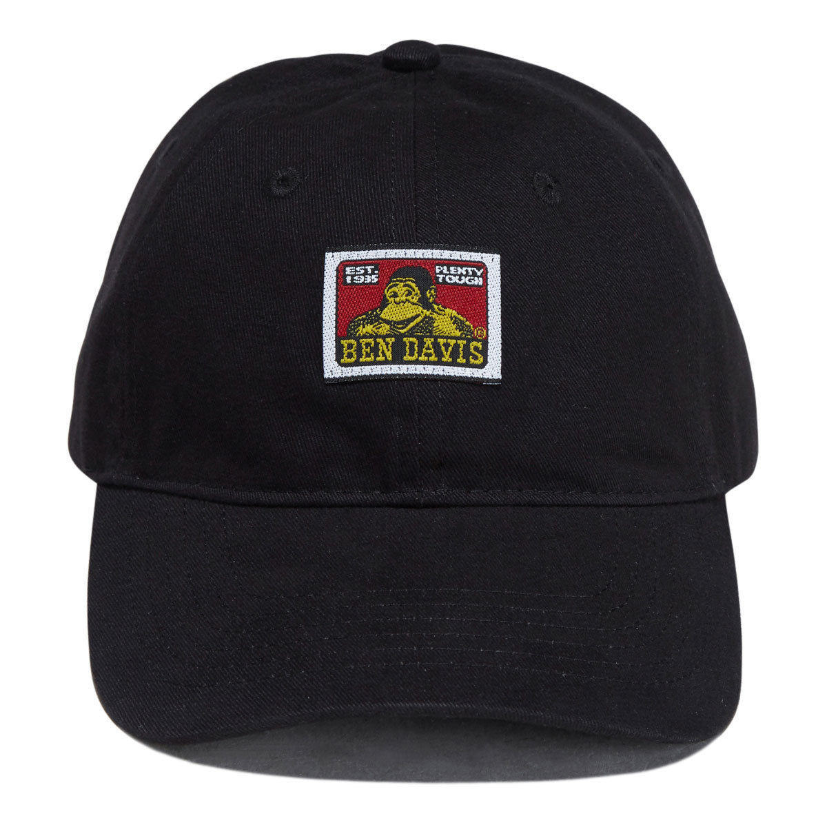 Ben Davis Unstructured Ball Hat - Black image 5