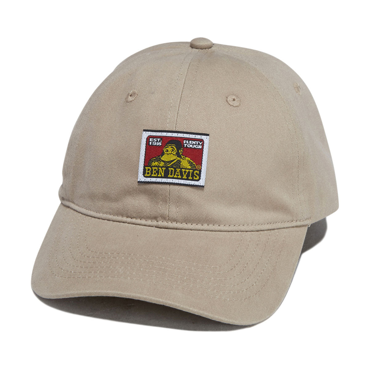 Ben Davis Unstructured Ball Hat - Khaki image 1