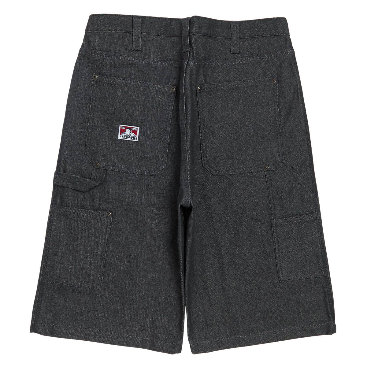 Ben Davis Carpenter Shorts - Charcoal Denim image 2