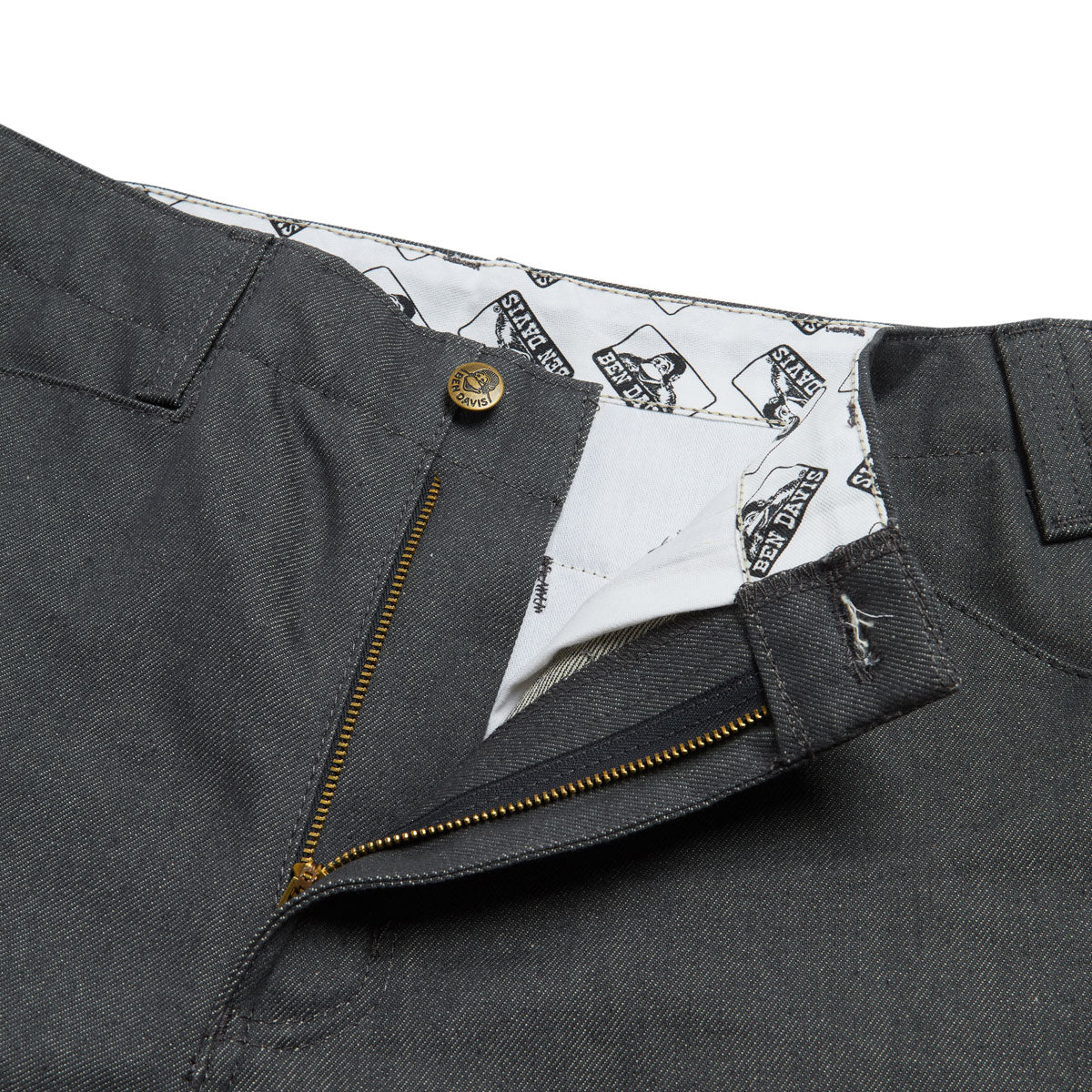 Ben Davis Gorilla Cut Jeans - Charcoal Denim image 4