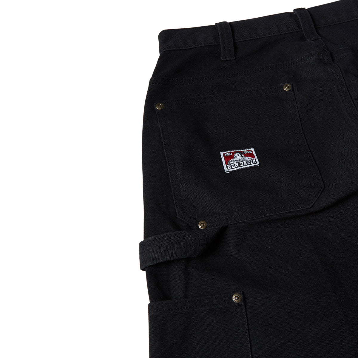 Ben Davis Canvas Carpenter Pants - Black image 4