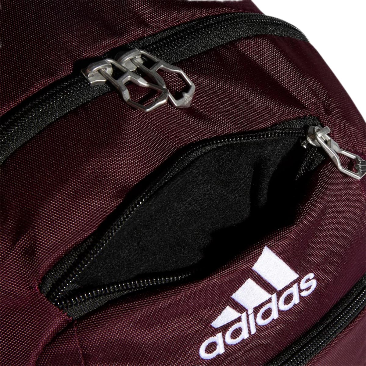 Adidas Striker II Team Backpack - Team Maroon/Black/White image 5