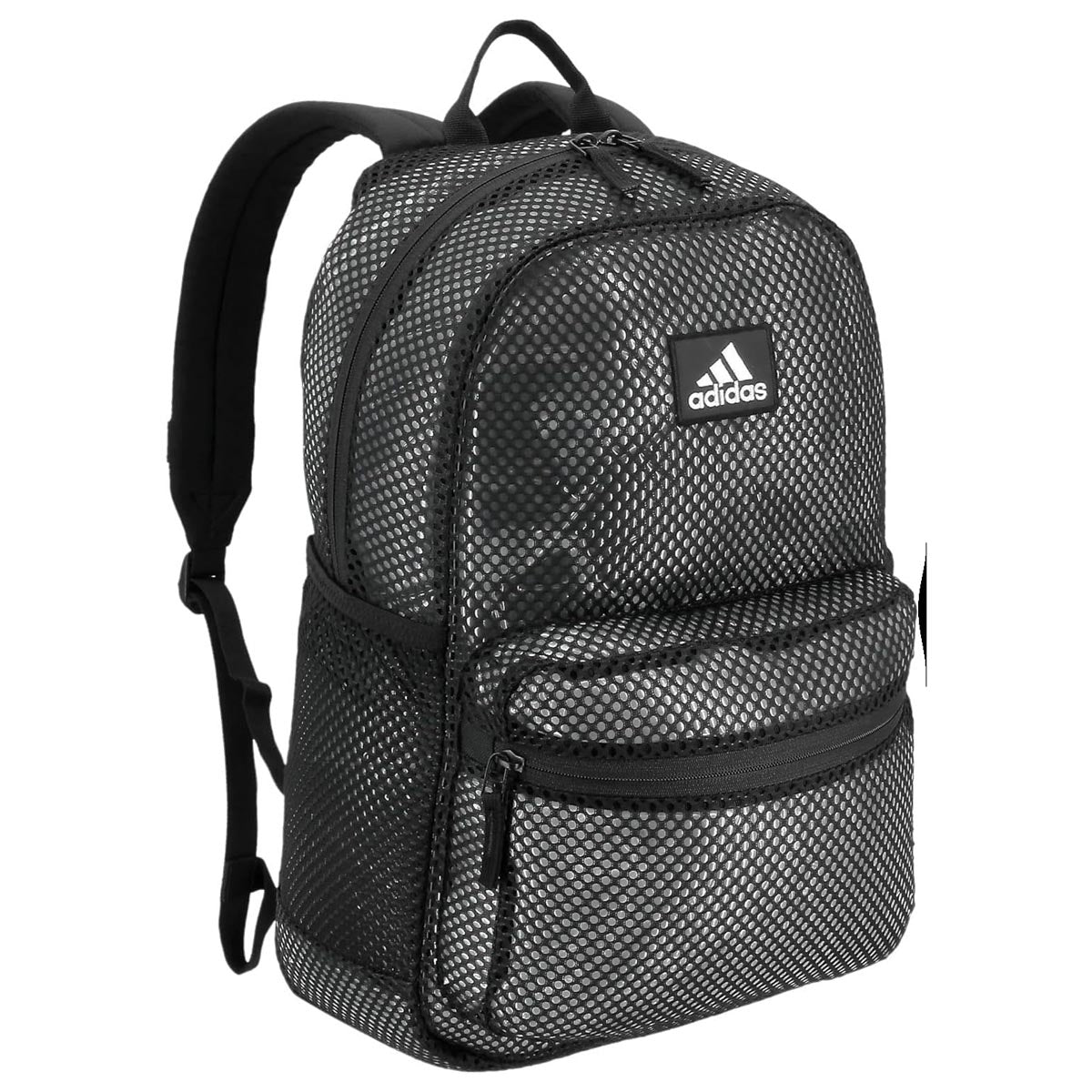 Adidas Hermosa II Mesh Backpack - Black/White image 1