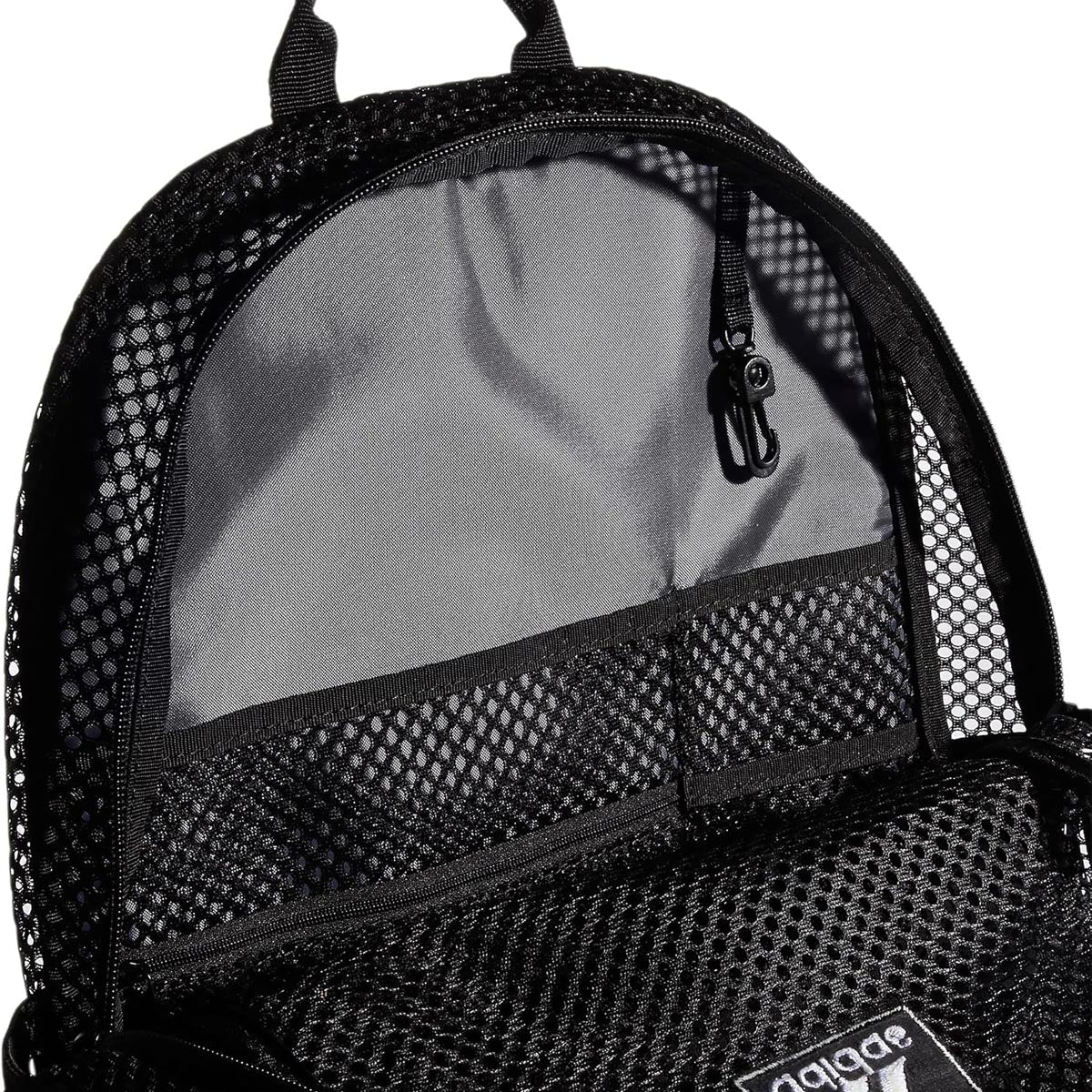 Adidas Hermosa II Mesh Backpack - Black/White image 3