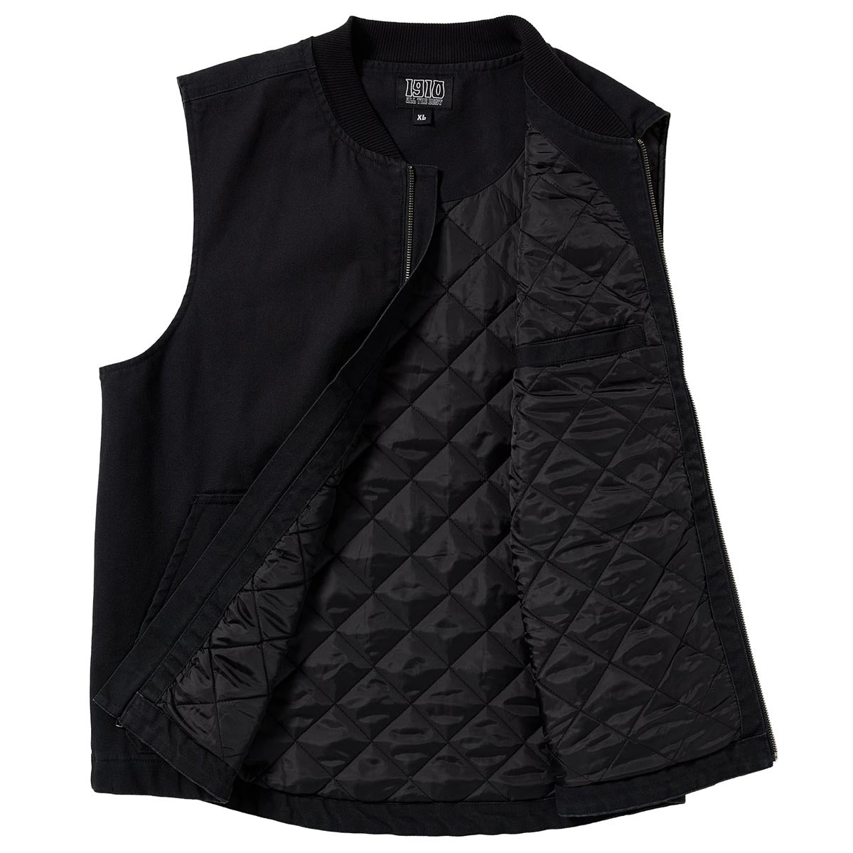 1910 Holeshot Vest Jacket - Black image 3