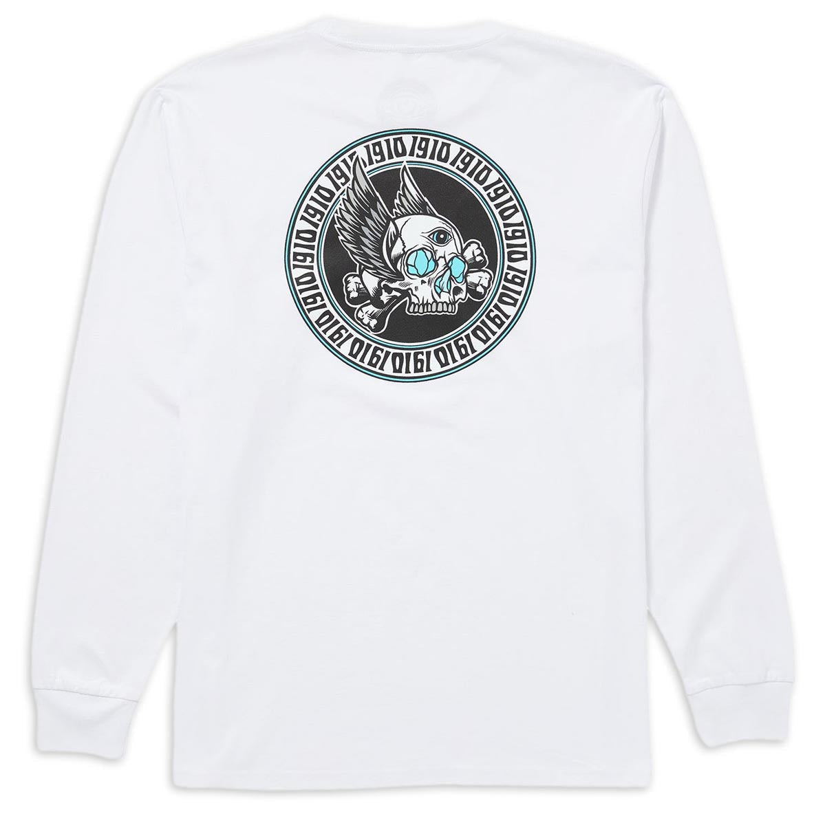 1910 Killed By Death Long Sleeve T-Shirt - White image 1